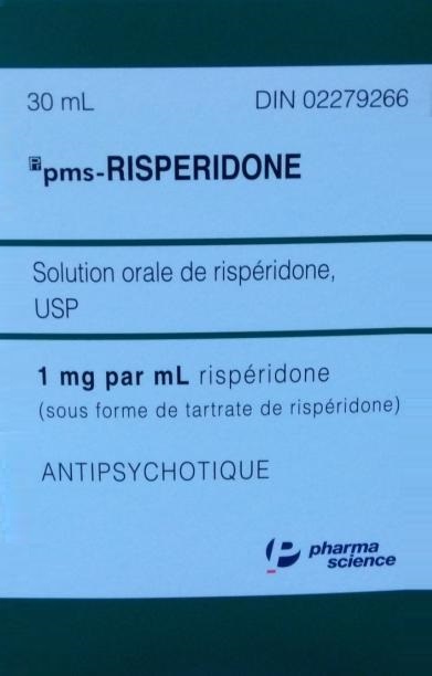PMS-Risperidone Oral Solution